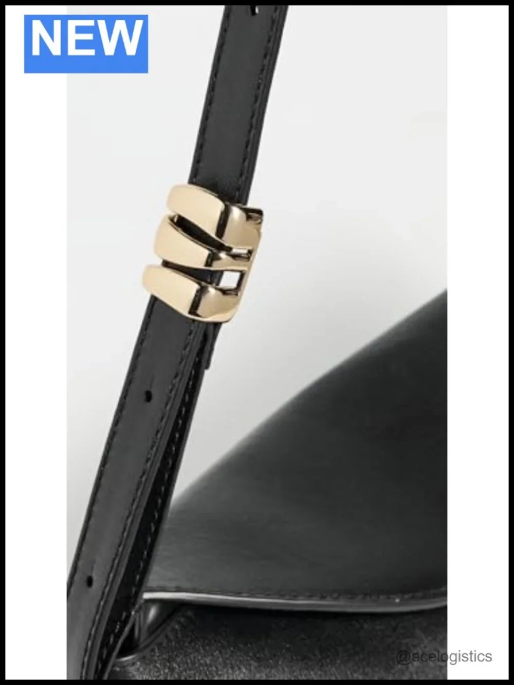 Madewell Leather Satchel Shoulder Bag Adjustable Strap Gold Hardware